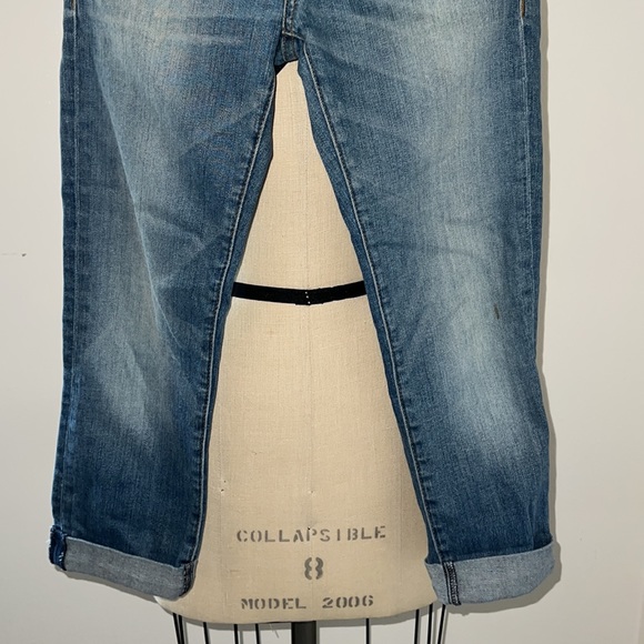 Hudson Ginny Straight Ankle With Cuff Womens Jeans Size 24! - Picture 4 of 10